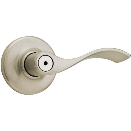 Kwikset Satin Nickel Balboa Privacy Door Lever 300BL 15 CP V1
